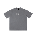 Embroidered Degen - Vintage Wash Drop Shoulder T-shirt