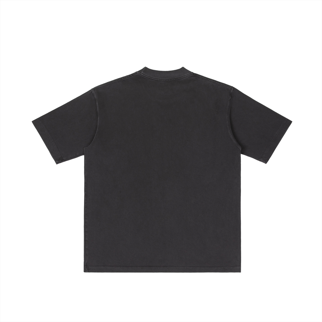 Embroidered Degen - Vintage Wash Drop Shoulder T-shirt