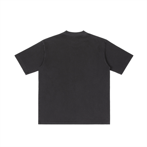 Embroidered Degen - Vintage Wash Drop Shoulder T-shirt