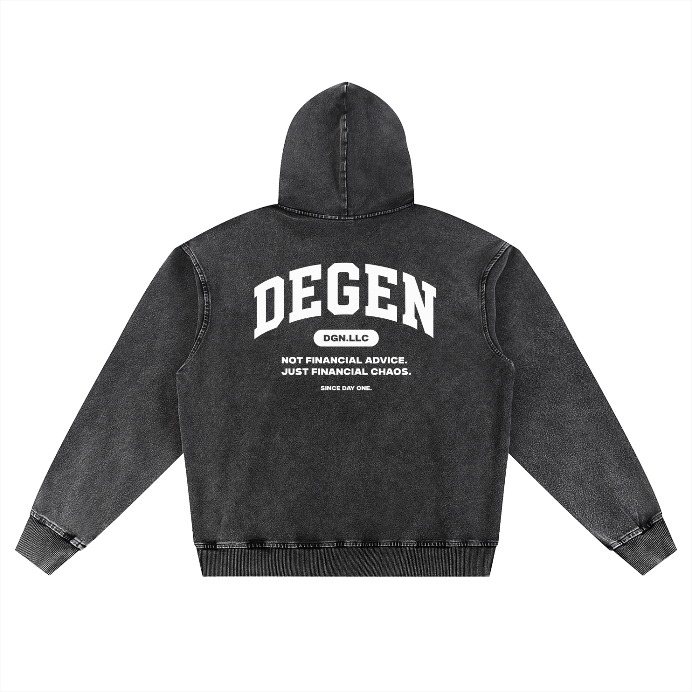 Snow Wash Oversized Hoodie