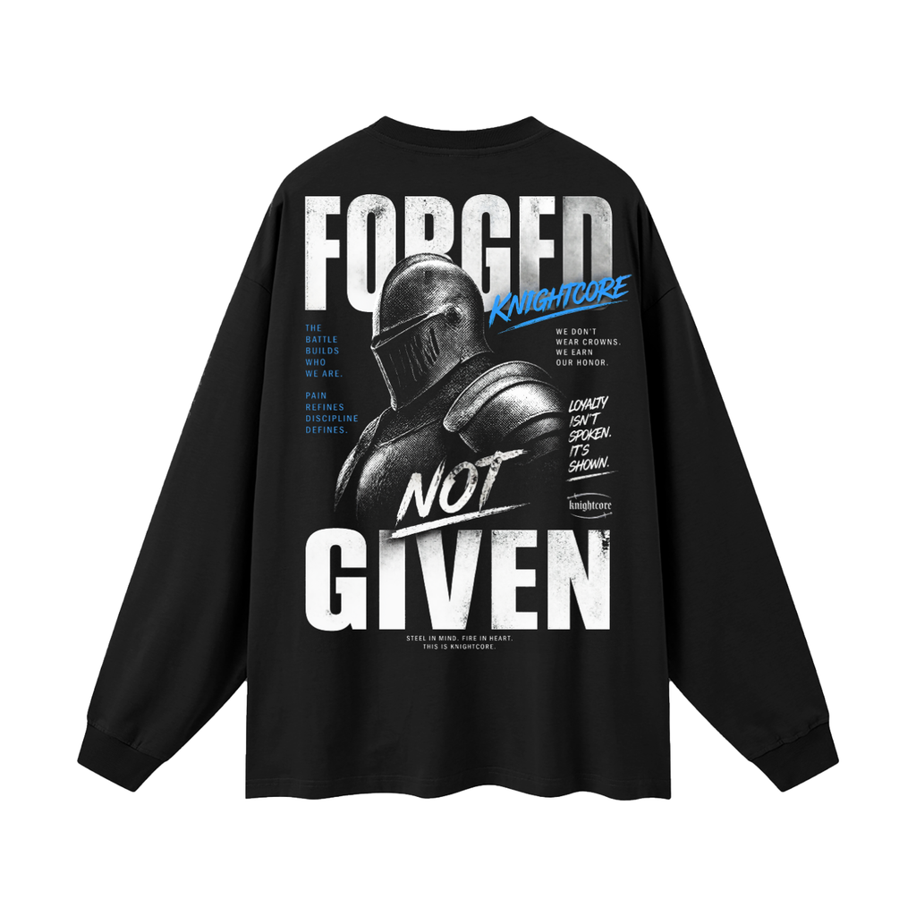 Knightcore - Oversized Unisex Long Sleeve T-Shirt