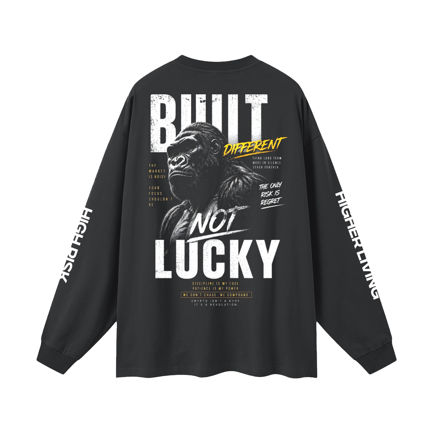 Oversized Unisex Long Sleeve T-Shirt