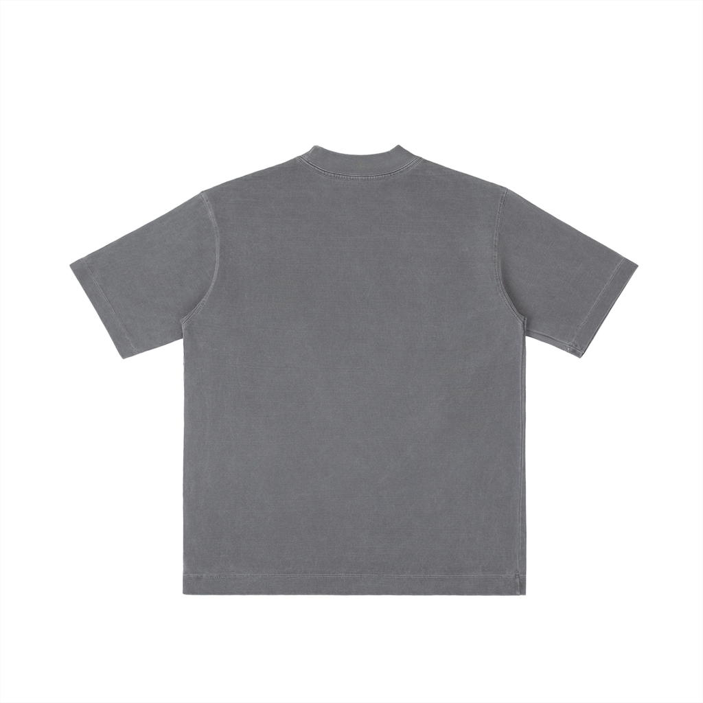 Embroidered Degen - Vintage Wash Drop Shoulder T-shirt