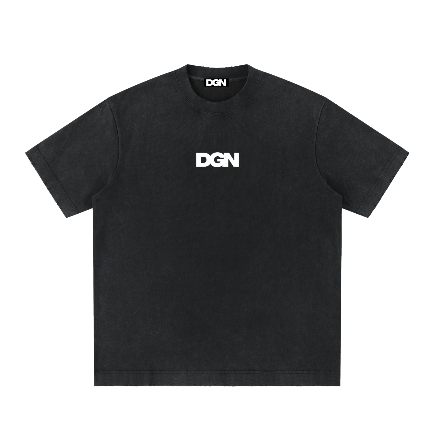 Heavyweight Vintage Washed Frayed T-Shirt