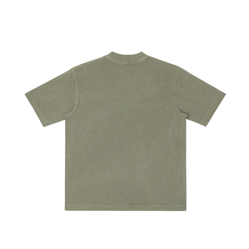 Embroidered Degen - Vintage Wash Drop Shoulder T-shirt