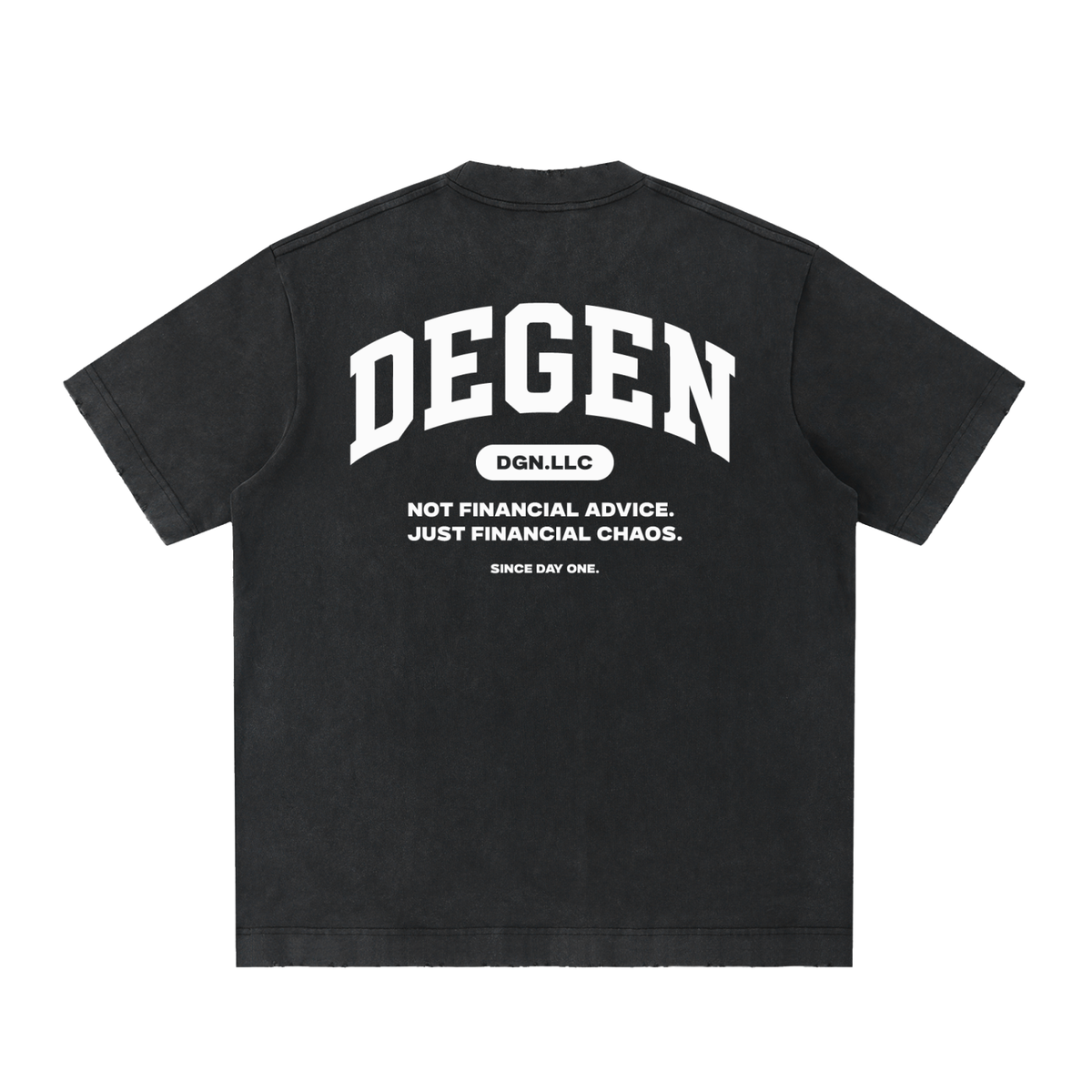Heavyweight Vintage Washed Frayed T-Shirt