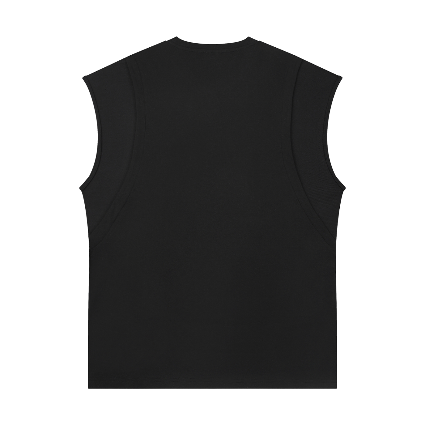 Knightcore - Spliced Panel Sleeveless Muscle T-Shirt