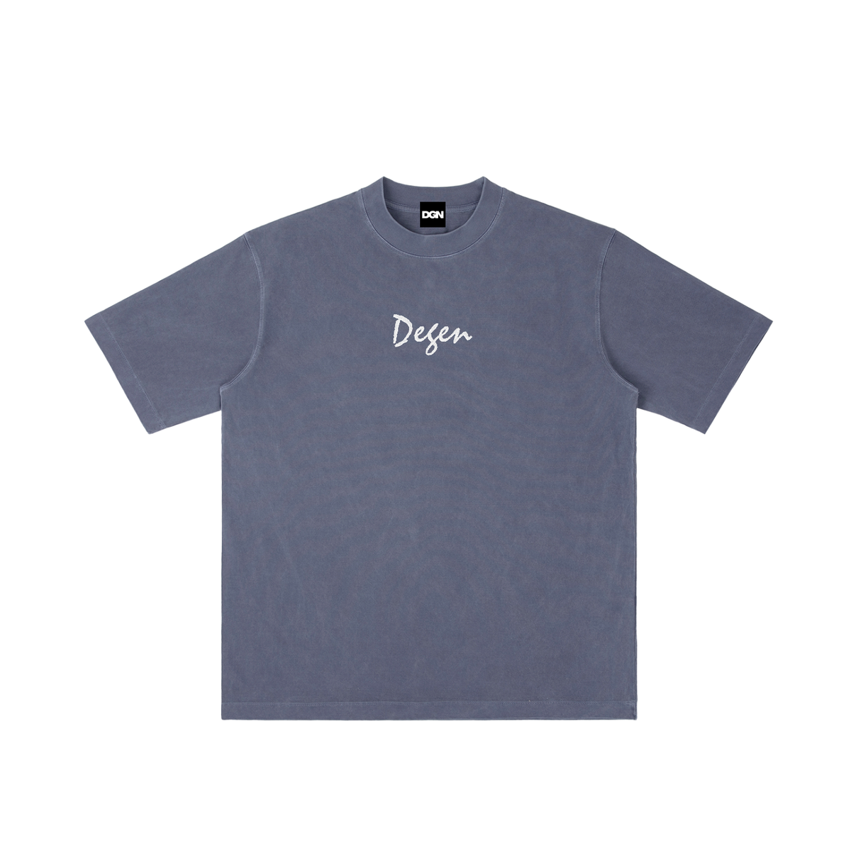 Embroidered Degen - Vintage Wash Drop Shoulder T-shirt