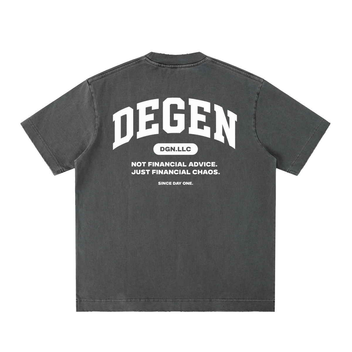 Heavyweight Vintage Washed Frayed T-Shirt
