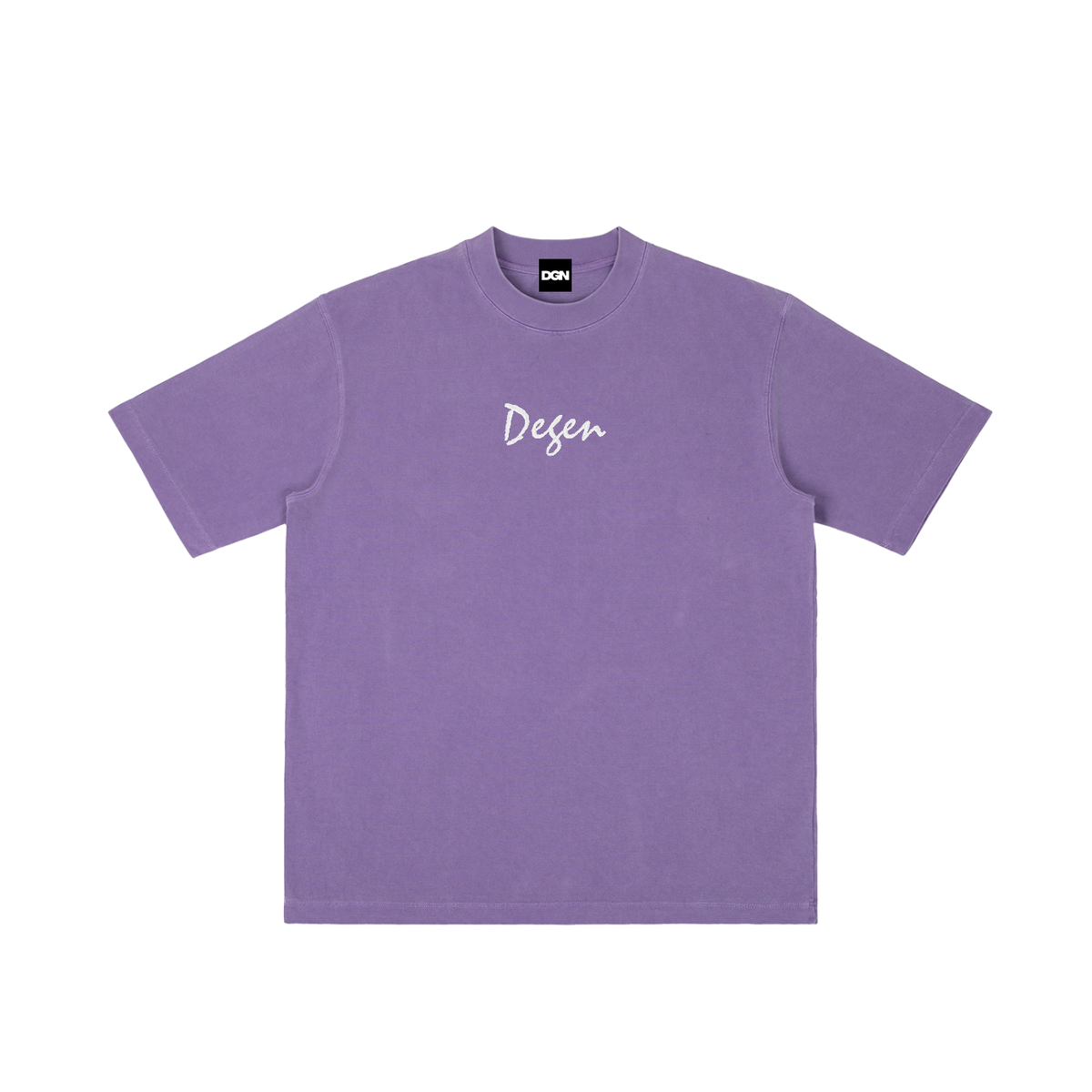 Embroidered Degen - Vintage Wash Drop Shoulder T-shirt