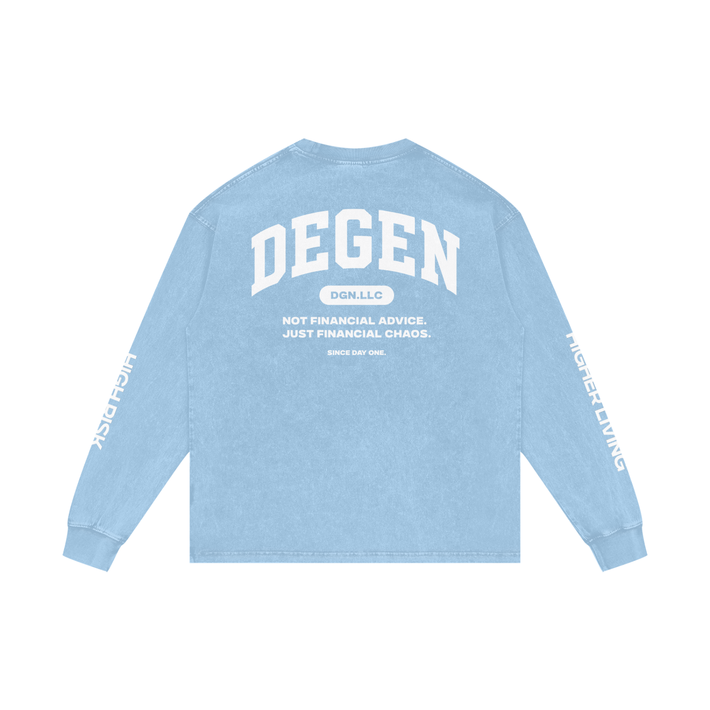 Acid Wash Oversize Long Sleeve T-Shirt
