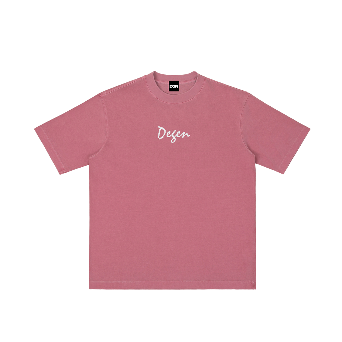 Embroidered Degen - Vintage Wash Drop Shoulder T-shirt