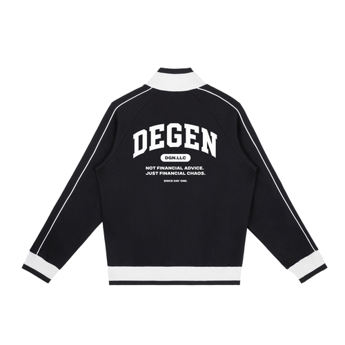 Color Block Raglan Sleeve Zip Track Jacket