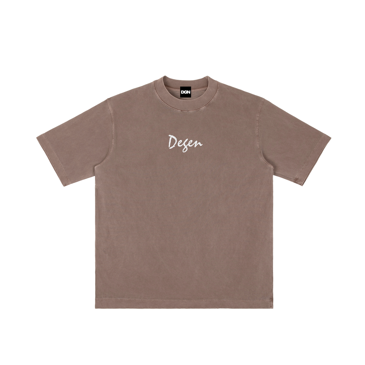 Embroidered Degen - Vintage Wash Drop Shoulder T-shirt